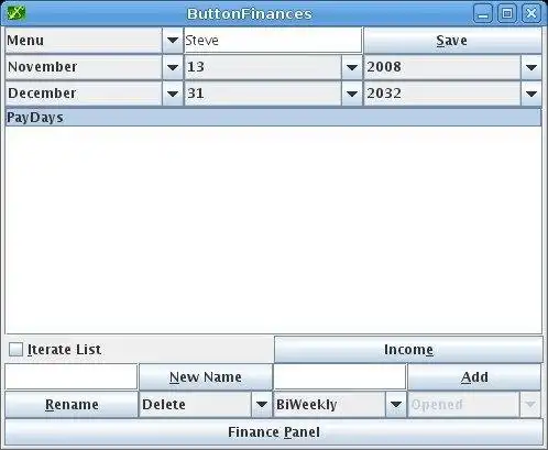 Download web tool or web app ButtonFinances