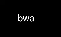 Run bwa in OnWorks free hosting provider over Ubuntu Online, Fedora Online, Windows online emulator or MAC OS online emulator