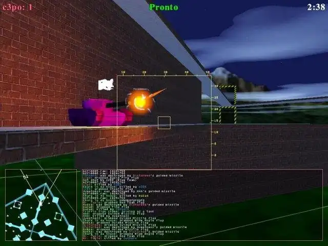 Muat turun alat web atau aplikasi web BZFlag - Permainan Tangki 3D Berbilang Pemain