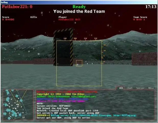 Mag-download ng web tool o web app BZFlag - Multiplayer 3D Tank Game na tatakbo sa Linux online