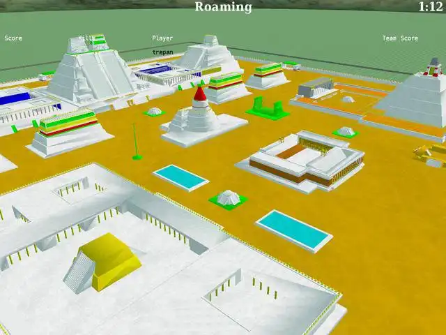 Baixe a ferramenta ou aplicativo da web BZFlag - Multiplayer 3D Tank Game para rodar em Linux online