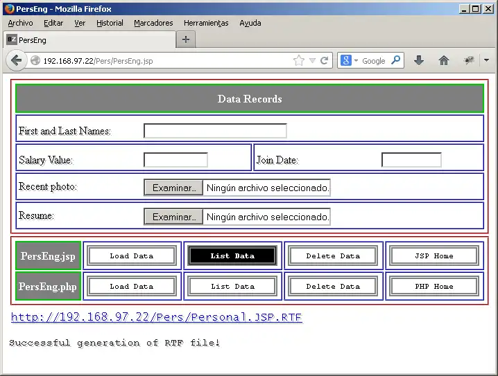 Unduh alat web atau aplikasi web bz-htmlcss2rtf