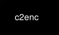 Führen Sie c2enc in einem kostenlosen OnWorks-Hosting-Anbieter über Ubuntu Online, Fedora Online, Windows-Online-Emulator oder MAC OS-Online-Emulator aus