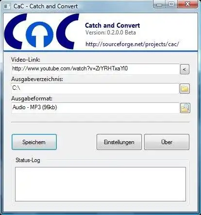 下载网络工具或网络应用程序 CaC - Catch and Convert