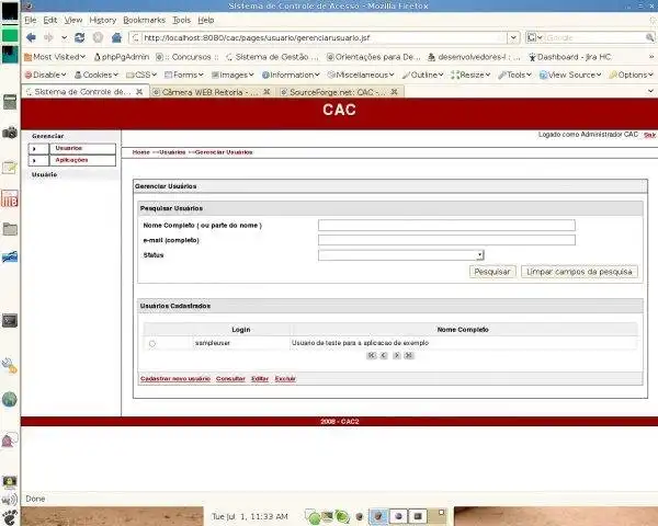 Unduh alat web atau aplikasi web CAC - Kontrol Akses Kepiting