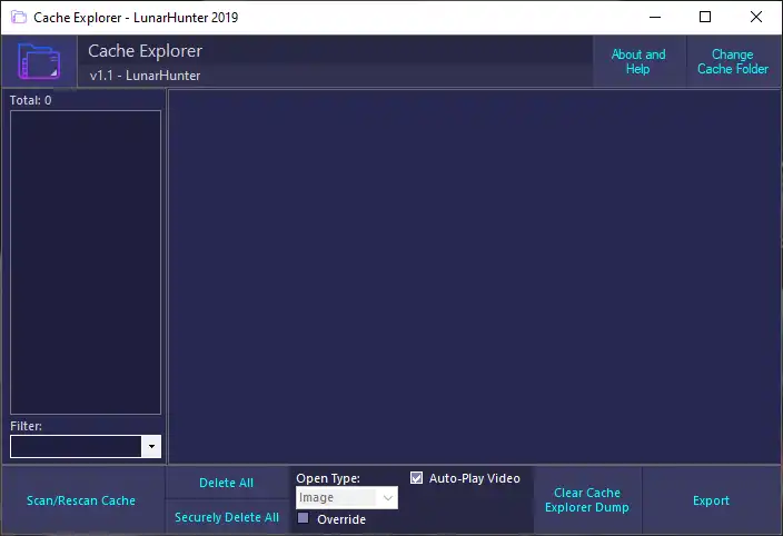 Download web tool or web app CacheExplorer