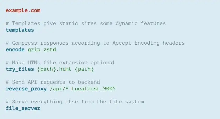 Descargar la herramienta web o la aplicación web Caddy