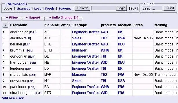 Download web tool or web app CADminTools by CADmin.co.uk