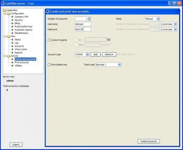 Download web tool or web app Cafepilot