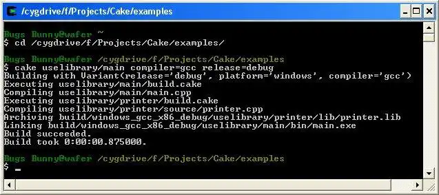 下载网络工具或网络应用程序 Cake Build System