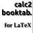 Free download calc2booktab.latex Linux app to run online in Ubuntu online, Fedora online or Debian online