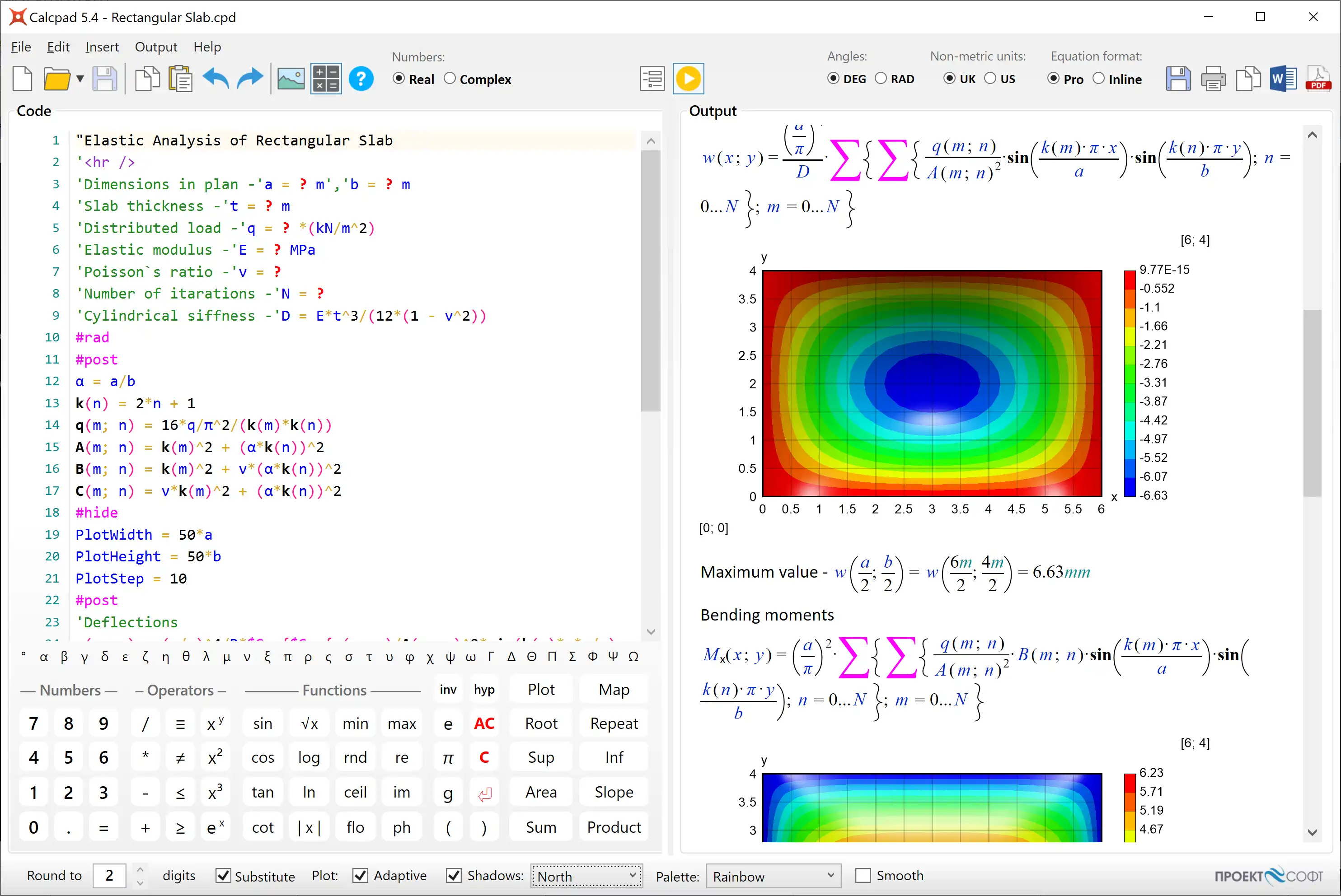 Download web tool or web app Calcpad