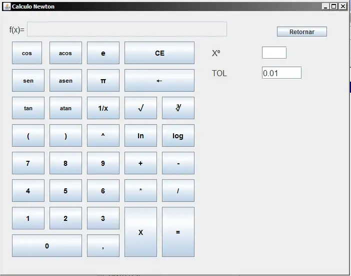 Scarica lo strumento web o l'app web Calculadora Calculo Numérico