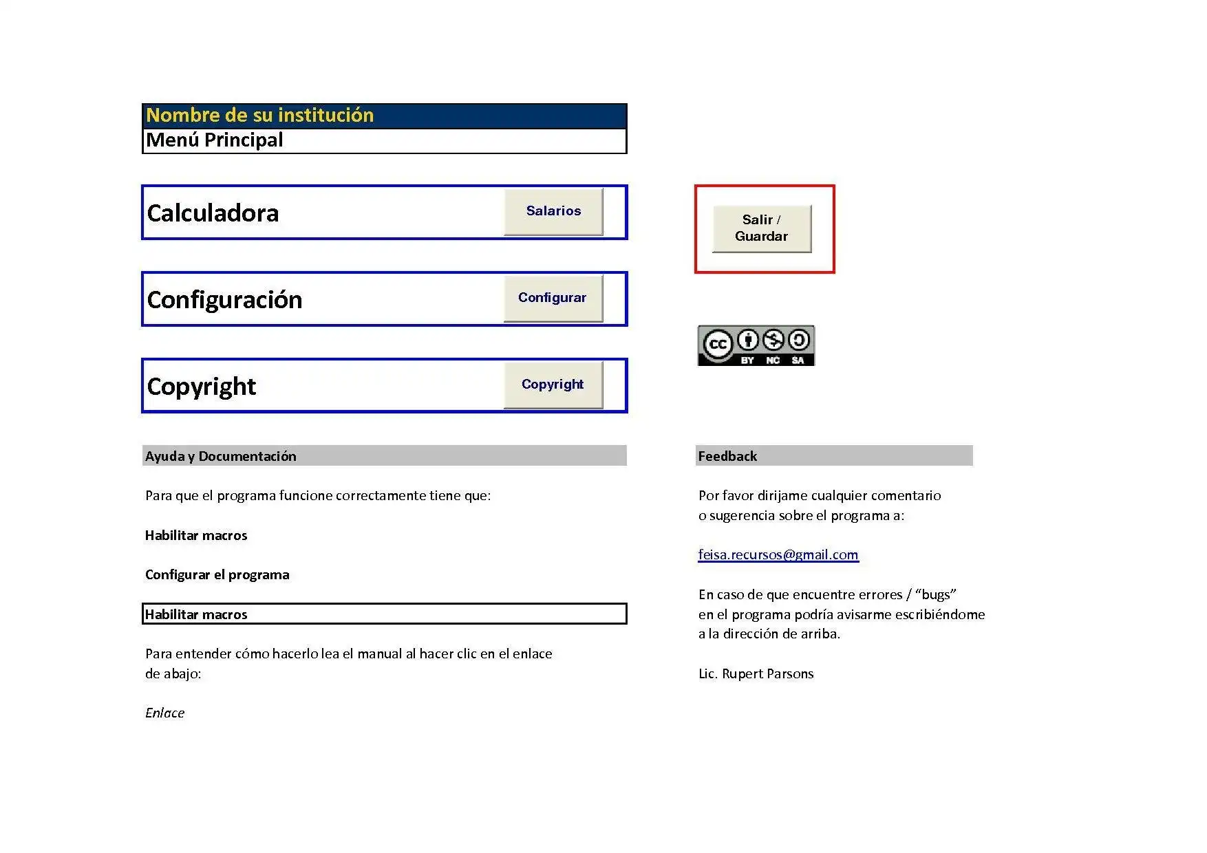 Download web tool or web app Calculadora de Sueldos y Salarios