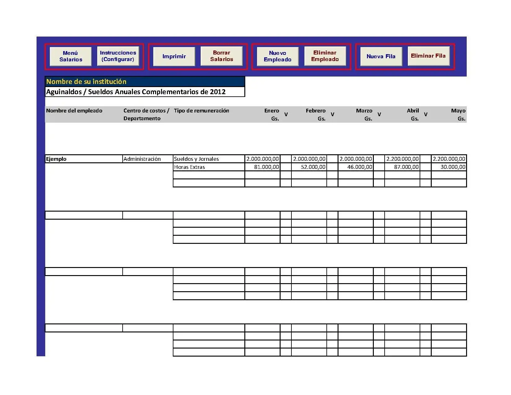 Download web tool or web app Calculadora de Sueldos y Salarios