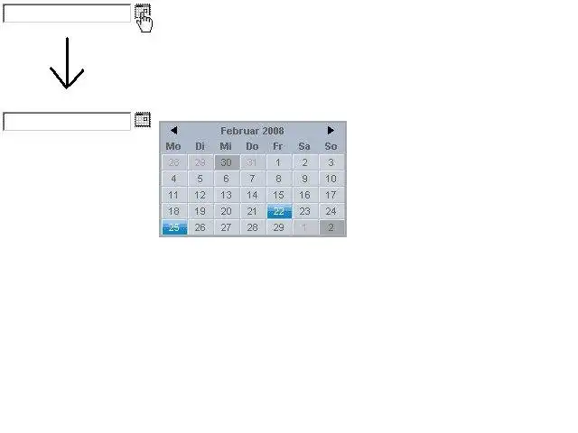 Web-Tool oder Web-App-Kalender herunterladen