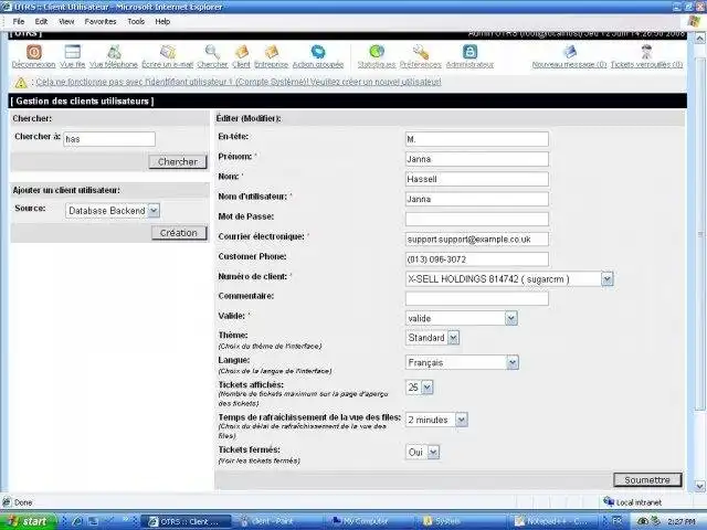 Download web tool or web app call center solutin