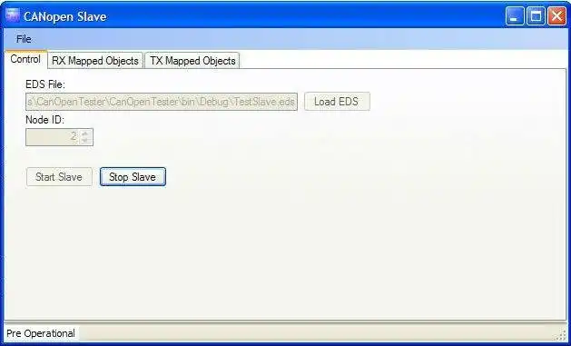 Download web tool or web app CANopen for .NET