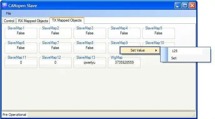 Download web tool or web app CANopen for .NET