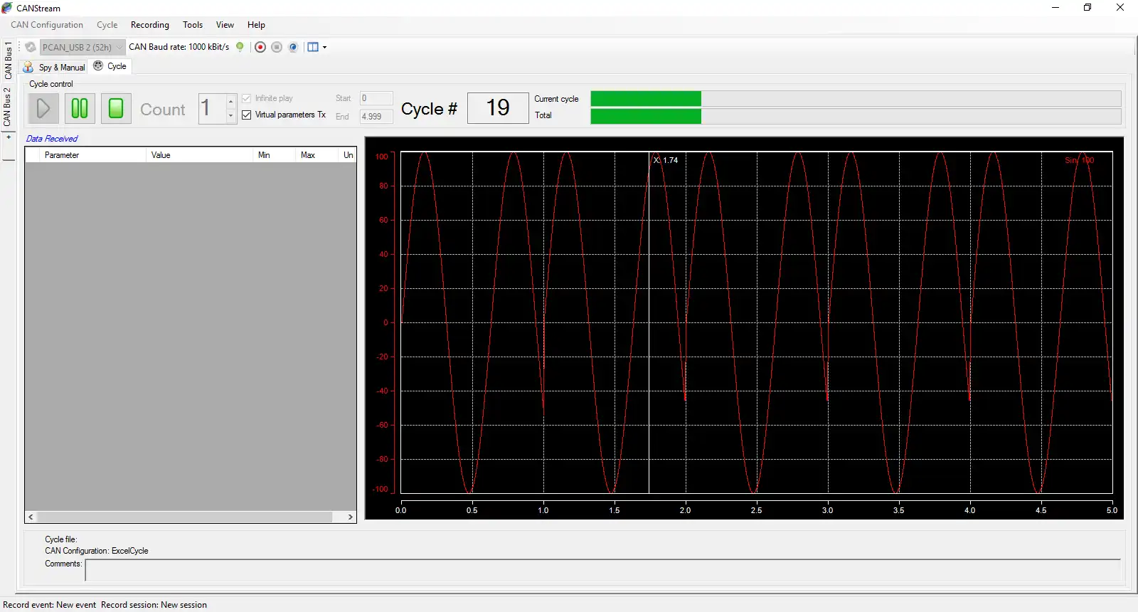 Download web tool or web app CANStream