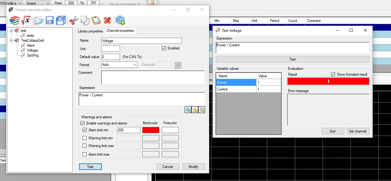 Download web tool or web app CANStream