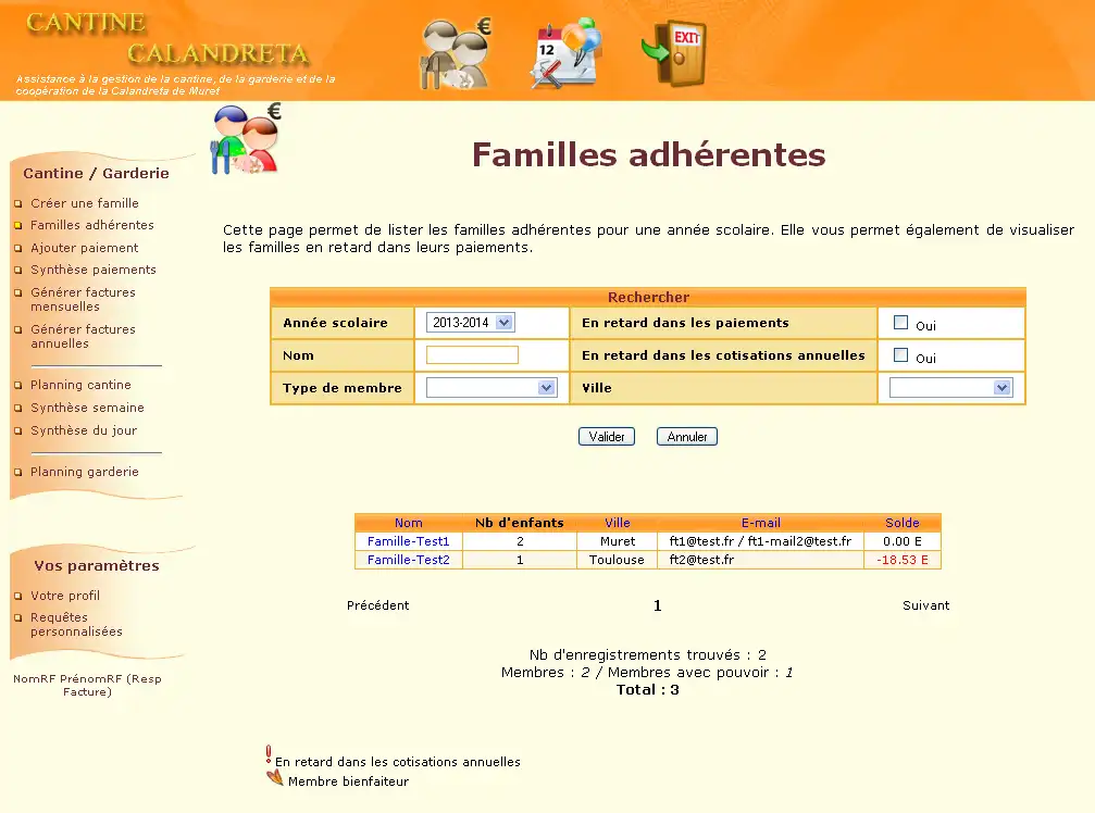 Download web tool or web app Canteen Calandreta