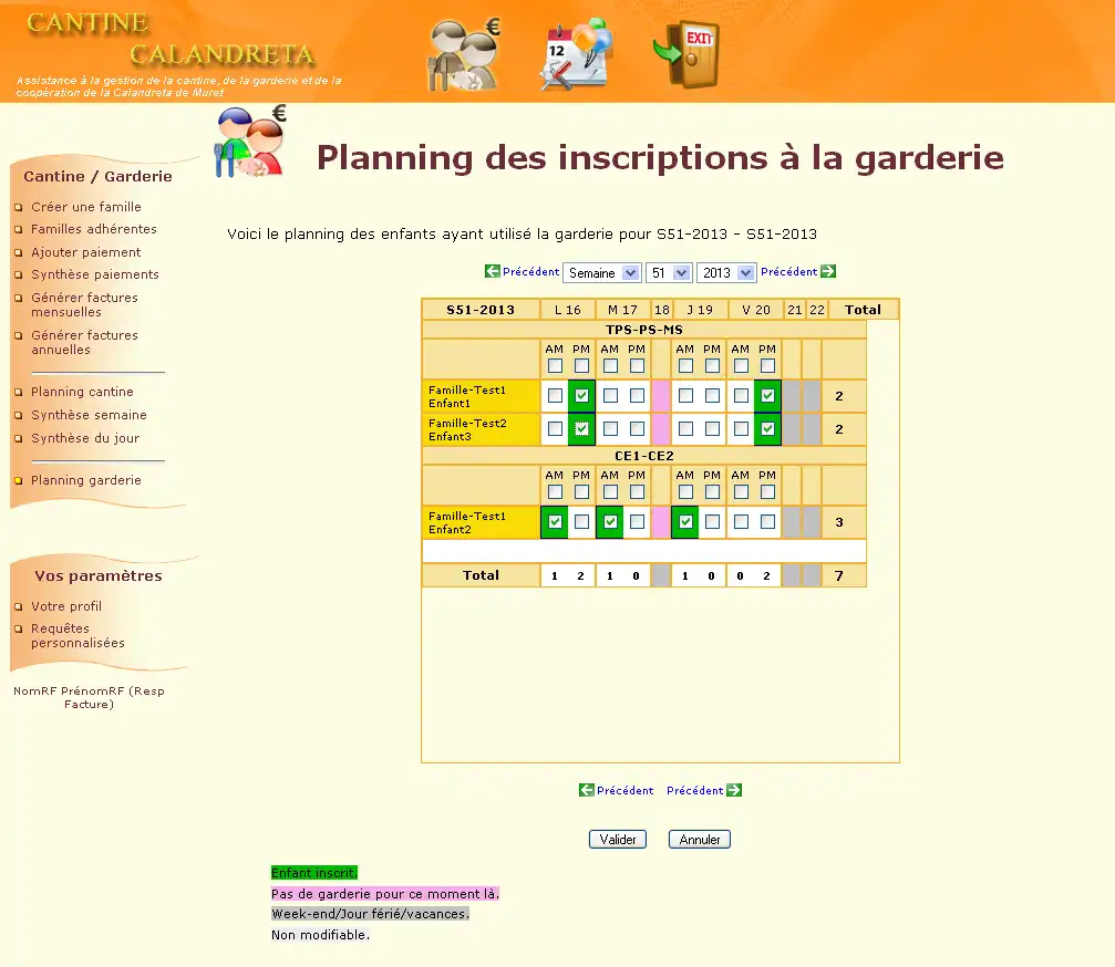 Download webtool of webapp Kantine Calandreta