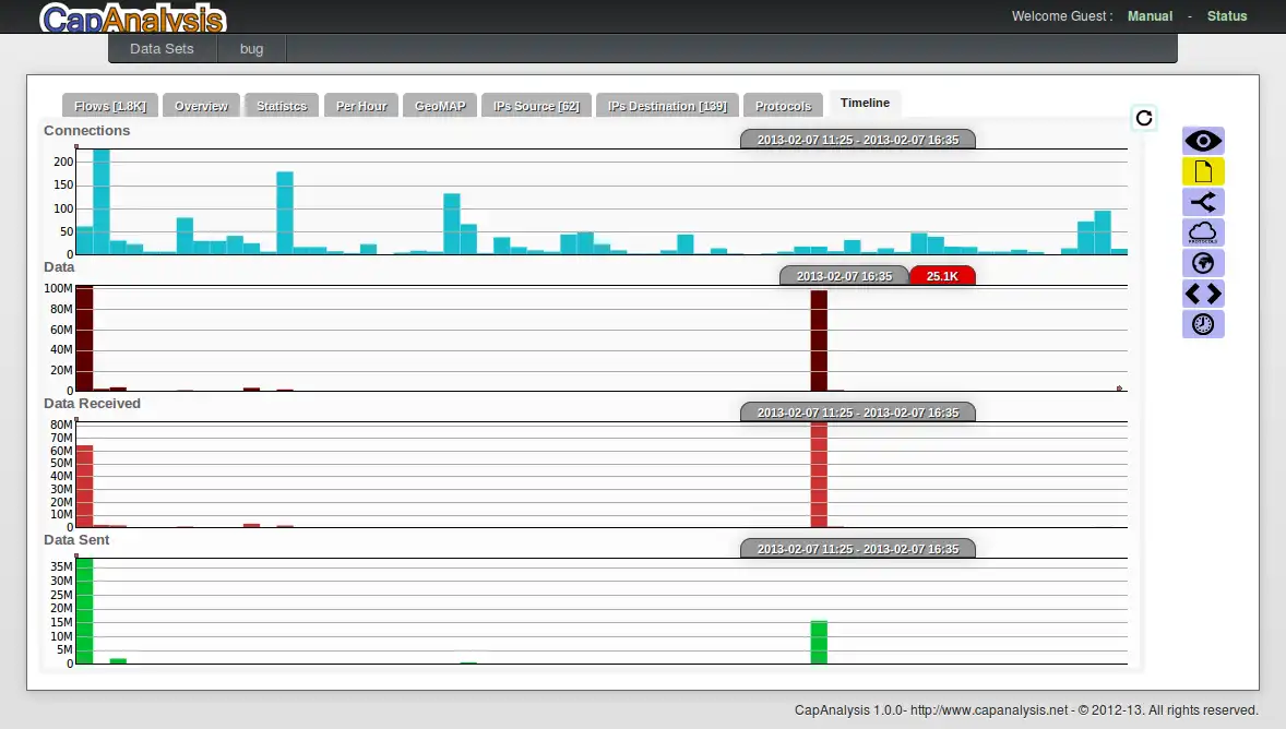 ابزار وب یا برنامه وب CapAnalysis را دانلود کنید