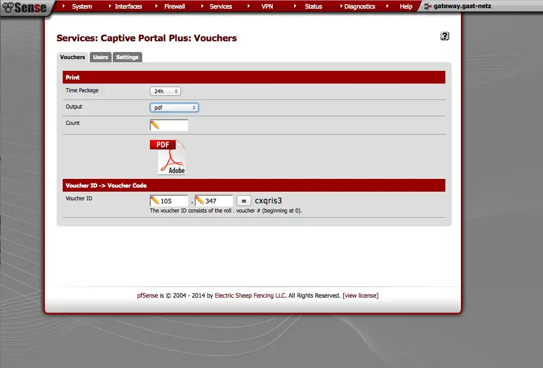 Mag-download ng web tool o web app Captive Portal Plus