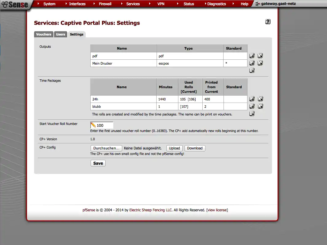 قم بتنزيل أداة الويب أو تطبيق الويب Captive Portal Plus