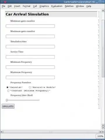 Download web tool or web app CarArrivalSimulation to run in Linux online
