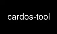 เรียกใช้ cardos-tool ในผู้ให้บริการโฮสต์ฟรีของ OnWorks ผ่าน Ubuntu Online, Fedora Online, โปรแกรมจำลองออนไลน์ของ Windows หรือโปรแกรมจำลองออนไลน์ของ MAC OS