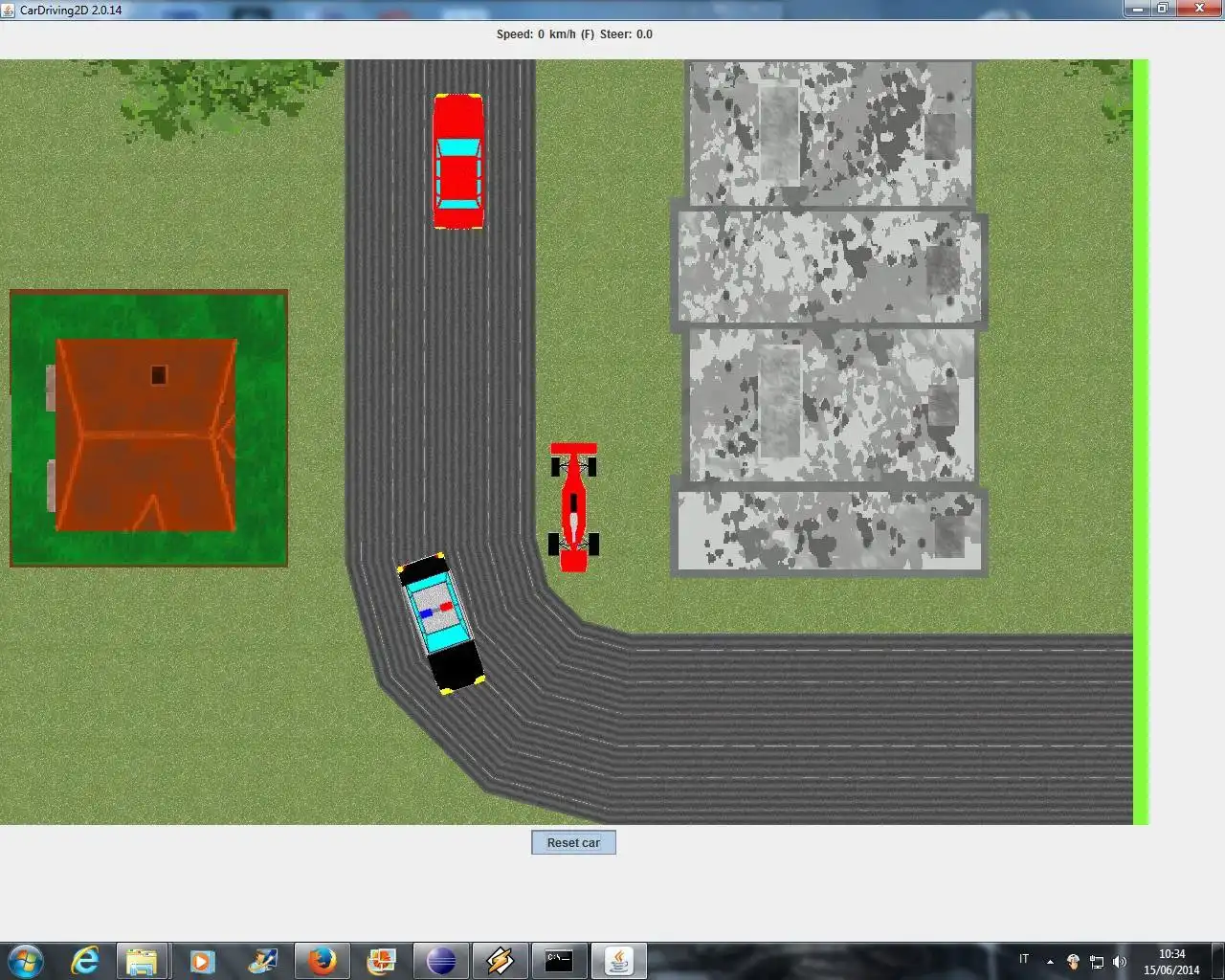 Unduh alat web atau aplikasi web CarDriving2D