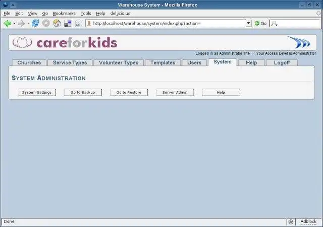 Download web tool or web app Care For Kids