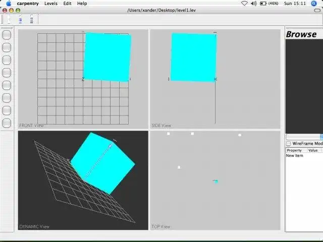 Baixe a ferramenta da web ou o aplicativo da web Carpentry Level Editor