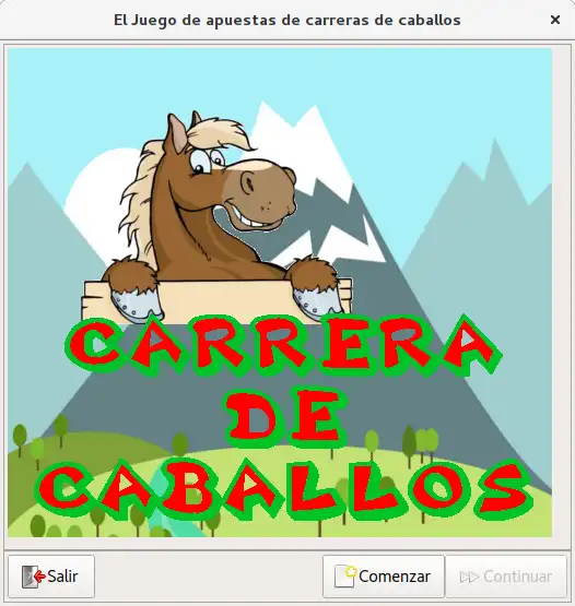 Unduh alat web atau aplikasi web Carrera de Caballos untuk dijalankan di Linux online