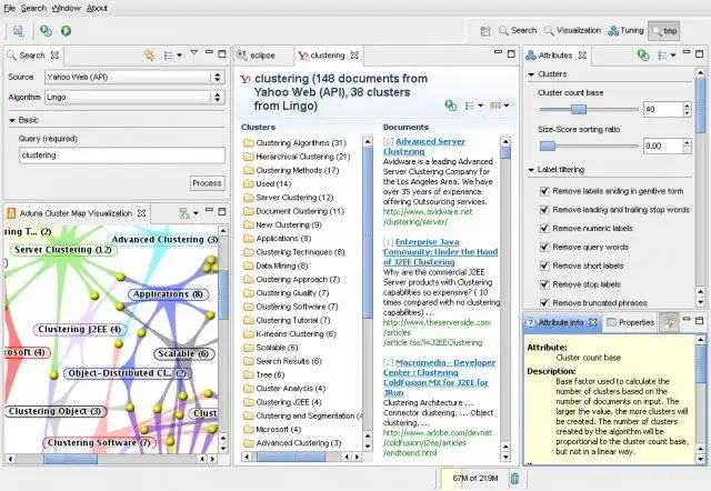 Laden Sie das Web-Tool oder die Web-App Carrot2 herunter