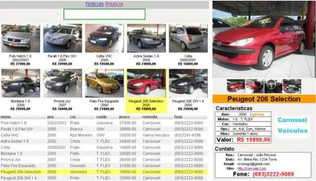 Download web tool or web app Car Show Classifieds