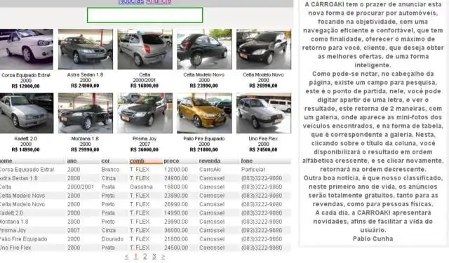 Download web tool or web app Car Show Classifieds