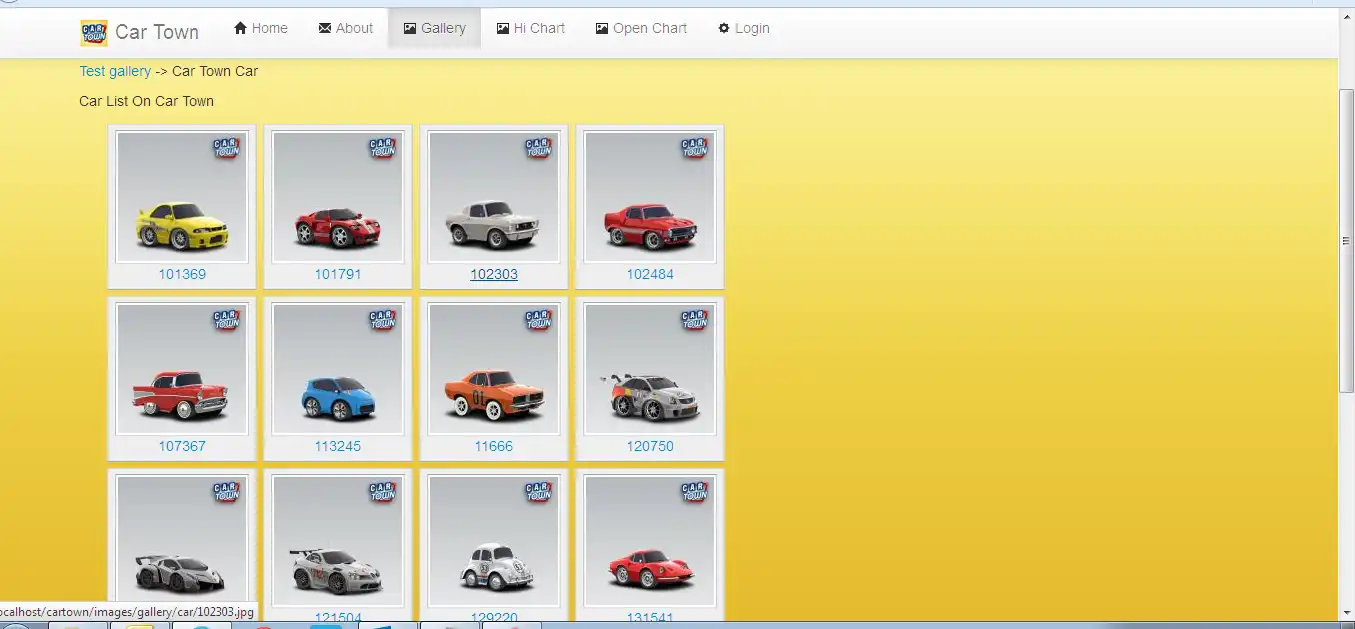 Download web tool or web app Car Town Car Management System