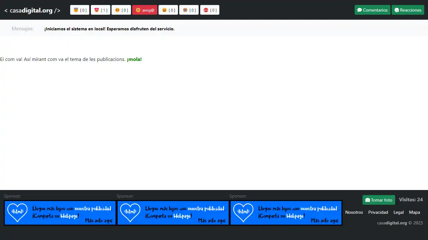 Download web tool or web app casadigital-org
