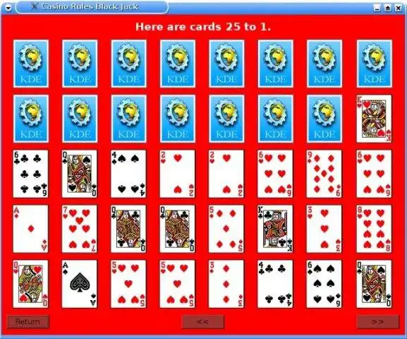 Scarica lo strumento web o l'app web Casino Rules Black Jack per eseguirlo online su Linux