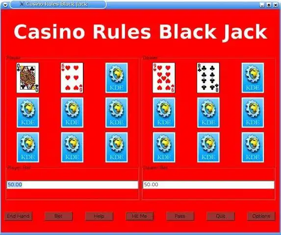 ดาวน์โหลดเครื่องมือเว็บหรือเว็บแอป Casino Rules Black Jack เพื่อทำงานใน Linux ออนไลน์