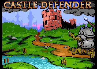 웹 도구 또는 웹 앱 다운로드 Castle Defender - Atari XL/XE