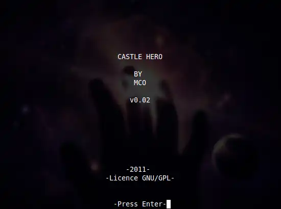 Download web tool or web app Castle Hero to run in Linux online