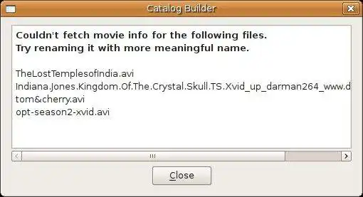 הורד כלי אינטרנט או אפליקציית אינטרנט Catalog Builder להפעלה ב-Windows באופן מקוון דרך לינוקס מקוונת