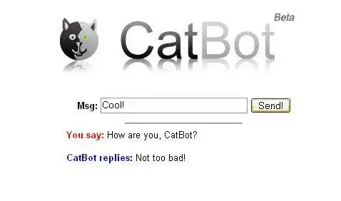 Download web tool or web app CatBot -- A PHP-based chatterbot