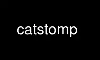 Run catstomp in OnWorks free hosting provider over Ubuntu Online, Fedora Online, Windows online emulator or MAC OS online emulator