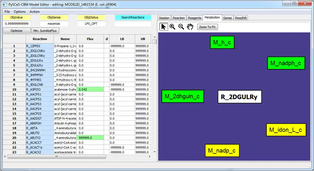 Download web tool or web app CBMPy