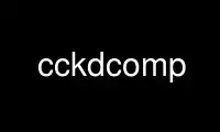 Run cckdcomp in OnWorks free hosting provider over Ubuntu Online, Fedora Online, Windows online emulator or MAC OS online emulator